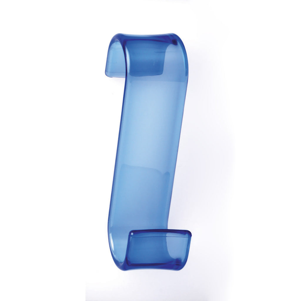 Appendiabiti per termoarredo modello Merlino - Blu trasparente