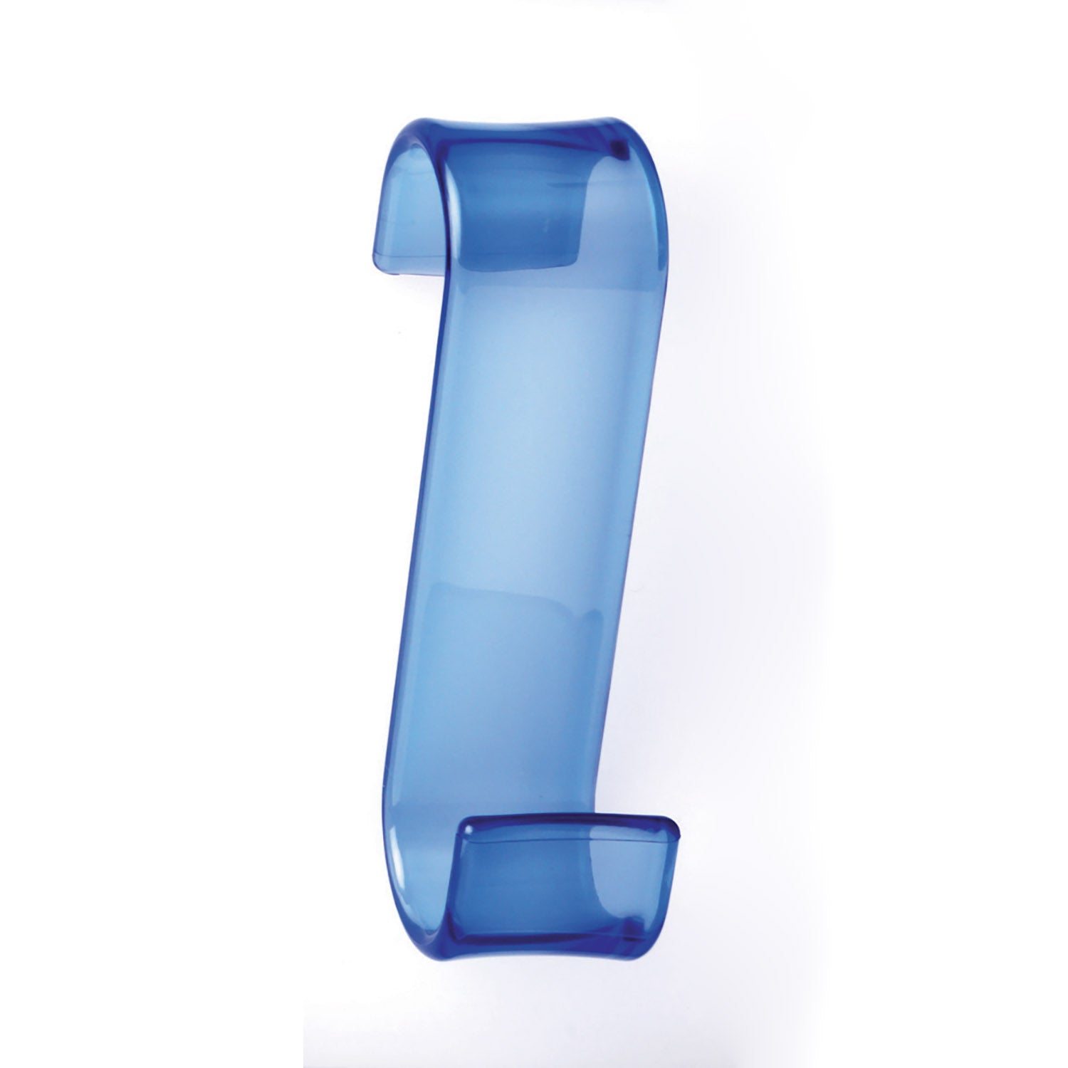 Appendiabiti per termoarredo modello Merlino - Blu trasparente