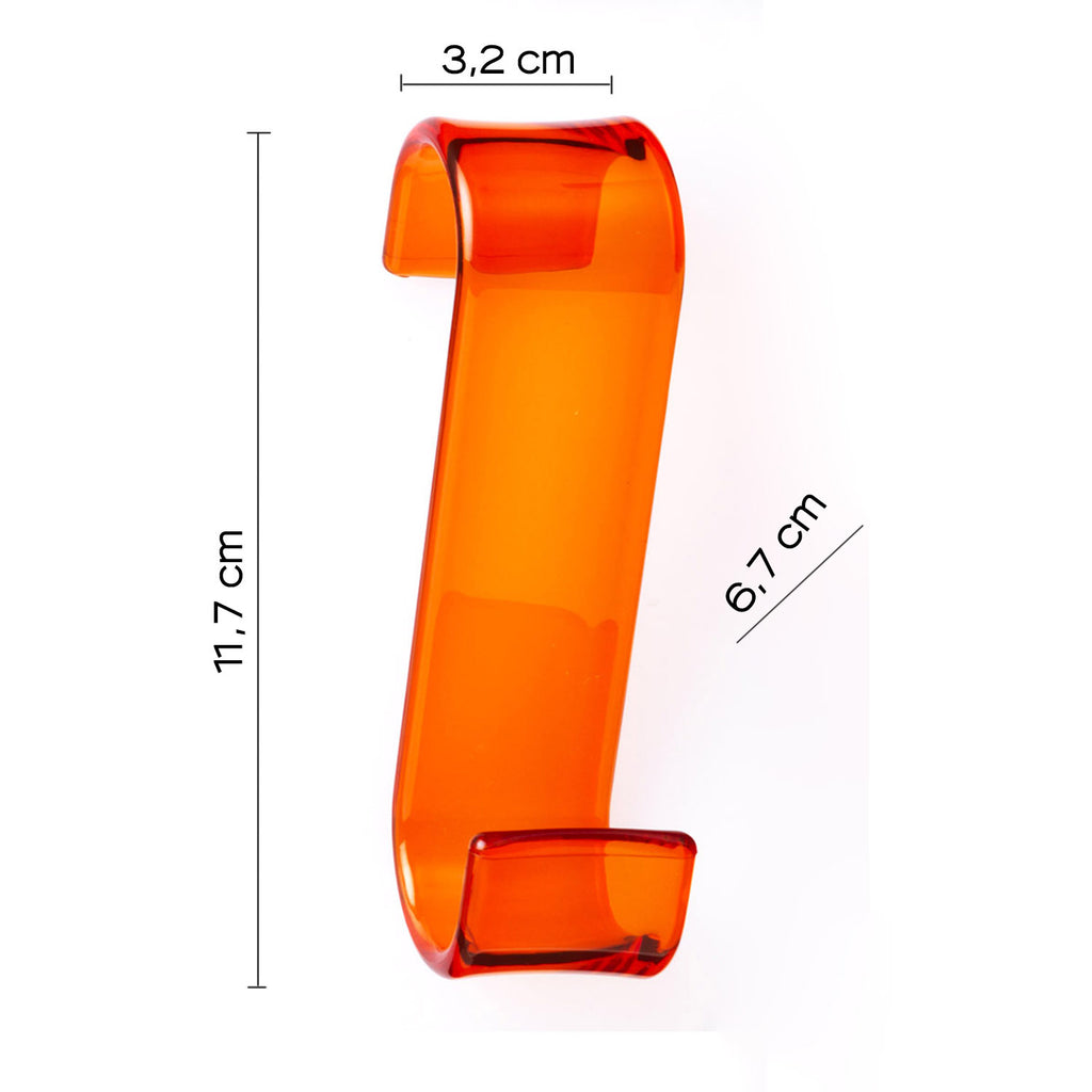 Appendiabiti per termoarredo modello Merlino - Arancione