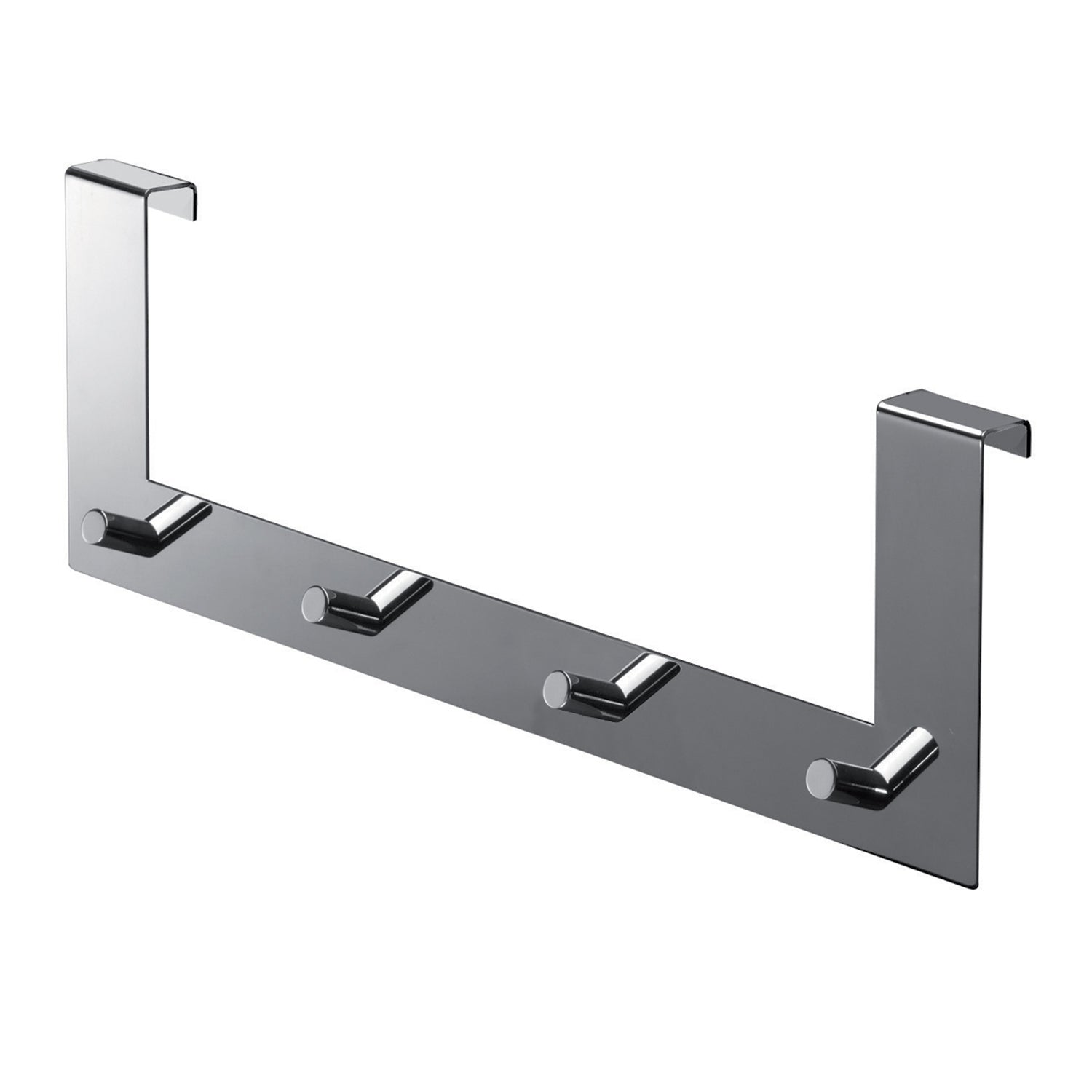 Appendiabiti Morgana multiplo sopraporta da 20 mm - Cromato