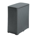 Porta biancheria in resine termoplastiche della collezione ''Ambrogio'' by Gedy - Grigio