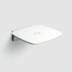 Sedile ribaltabile per doccia modello Prima Classe di Gedy - Bianco/Cromato