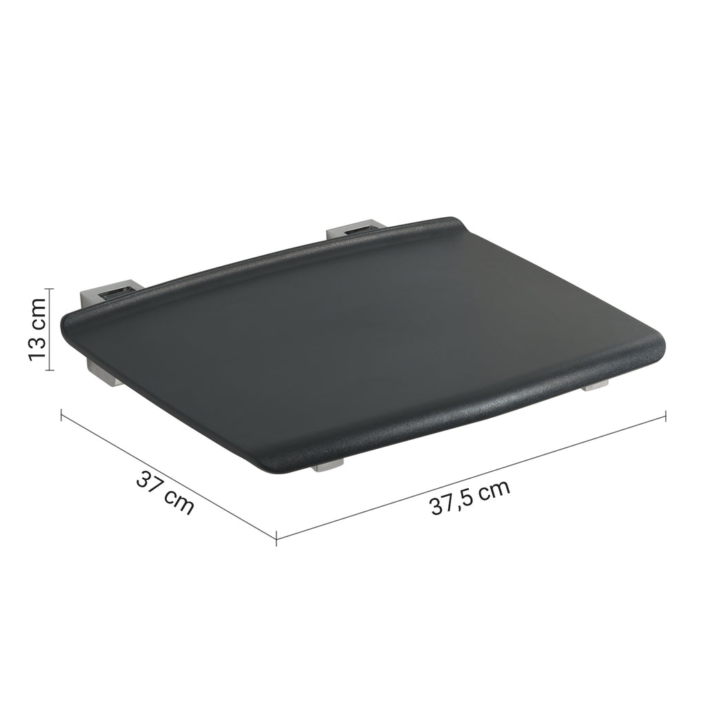 Sedile ribaltabile per doccia modello Prima Classe - Antracite