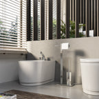 Piantana portarotolo di Gedy modello Tobia in Acciaio Inox - Cromato