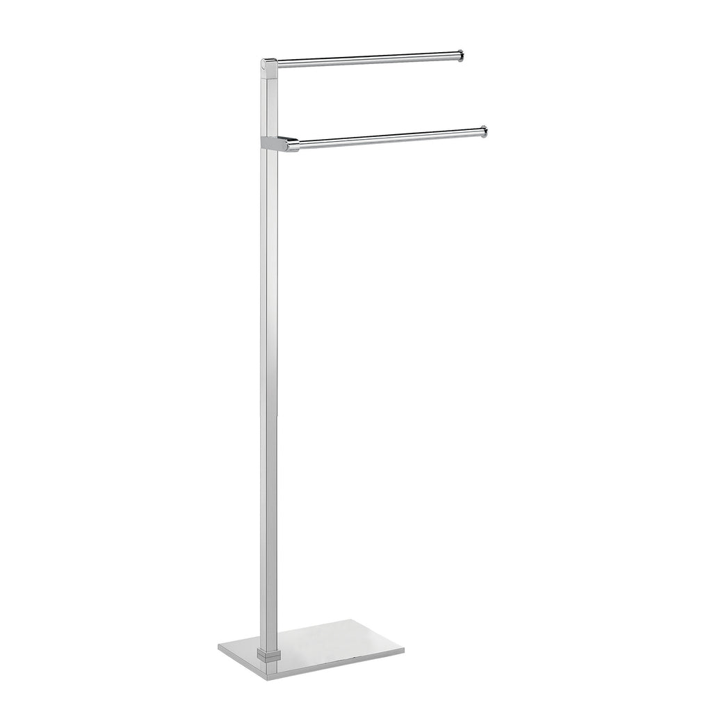 Piantana porta asciugamani modello Maine di Gedy in acciaio inox - Cromato