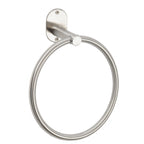 Porta asciugamani ad anello Metaform modello Blizz in acciaio inox spazzolato