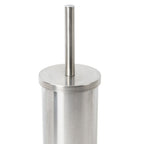 Porta scopino da terra in acciaio inox spazzolato linea Blizz Metaform