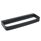 Porta asciugamani in acciaio verniciato nero