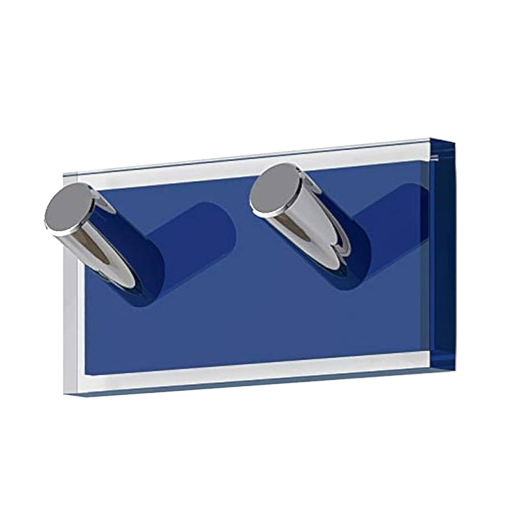 Appendino doppio della collezione Rainbow di Gedy - Blu