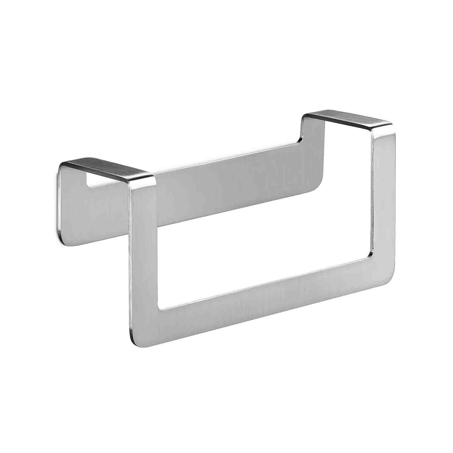 Porta salvietta ad anello satinato con biadesivo collezione Over di Colombo Design