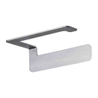 Porta rotolo satinato con biadesivo collezione Over di Colombo Design