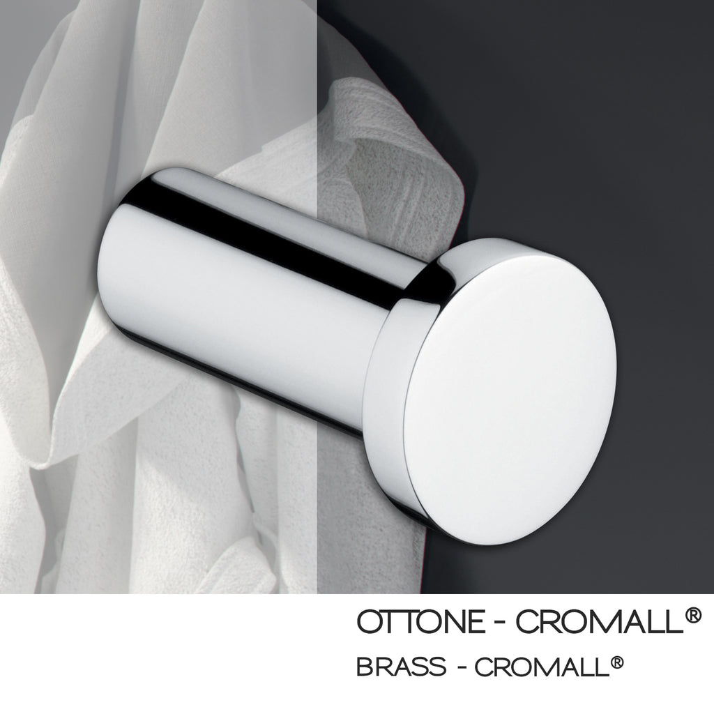 Appendiabiti in ottone e Cromall Gedy serie Canarie - Cromato