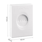 Portasacchetti igienici di Gedy in resine termoplastiche - Bianco