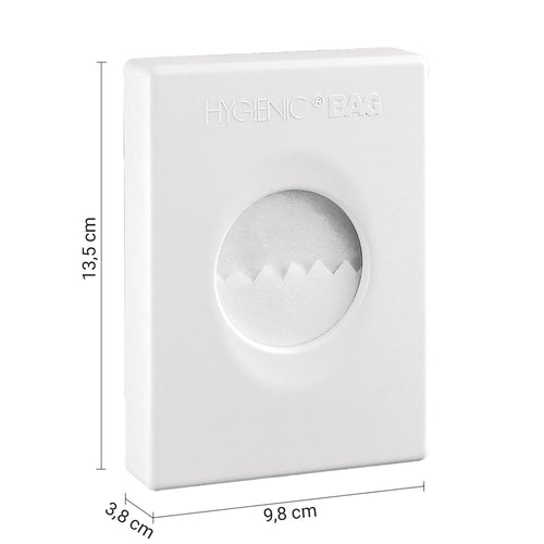 Portasacchetti igienici di Gedy in resine termoplastiche - Bianco