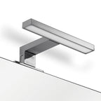 Lampada Led per specchio da 18 cm con attacco universale modello Madeira di Gedy - Cromato