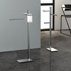 Piantana sinistra con porta sapone