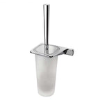 Porta scopino WC sospeso in ottone cromato versione Sinistra Colombo Design collezione AlizÃ¨ Con fissaggio a tassello inclusi