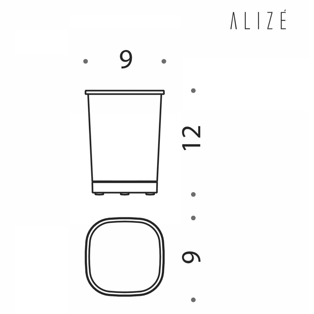 Porta spazzolini da appoggio in ottone cromato  Colombo Design collezione AlizÃ¨