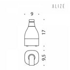 Dispenser Sapone da appoggio in ottone cromato  Colombo Design collezione AlizÃ¨