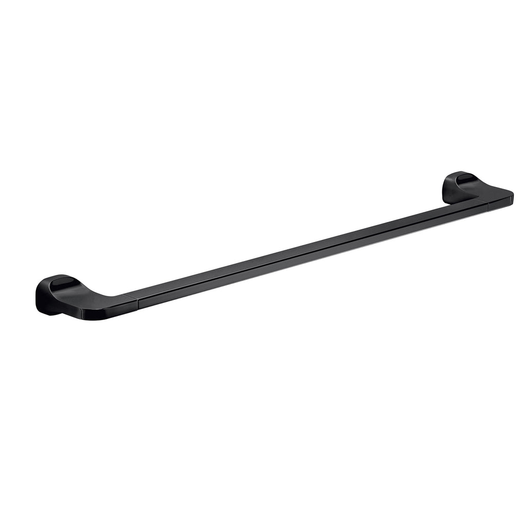 Porta asciugamani 60 cm in Acciaio Inox Gedy serie Stelvio - Nero Matt