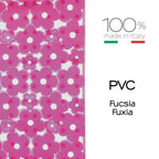 Tappeto antiscivolo doccia 53x53 in PVC modello Margherita di Gedy - Fucsia