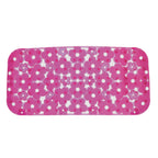 Tappeto antiscivolo vasca 73x35 in PVC modello Margherita di Gedy - Fucsia