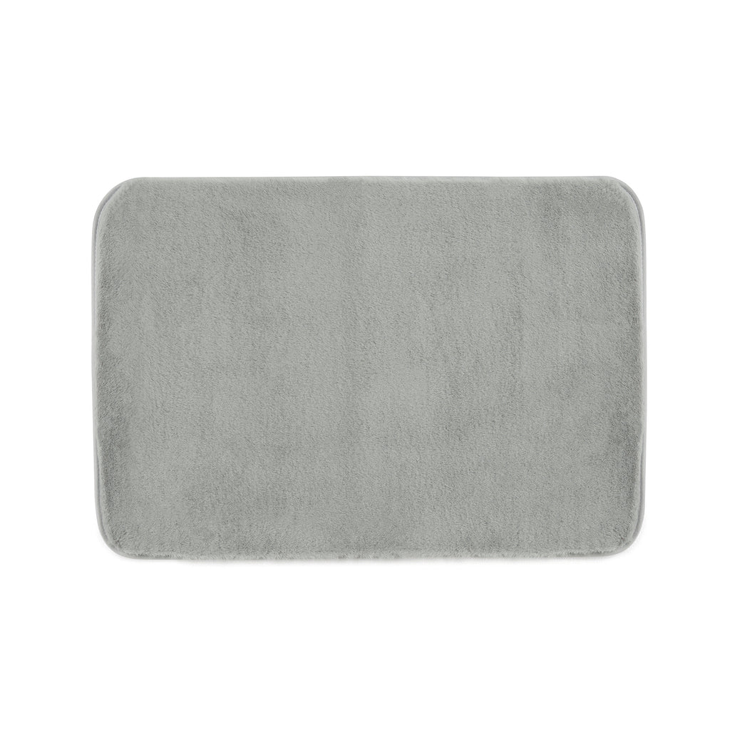 Tappeto bagno 40x60 cm modello Fuzzy di Gedy - Grigio