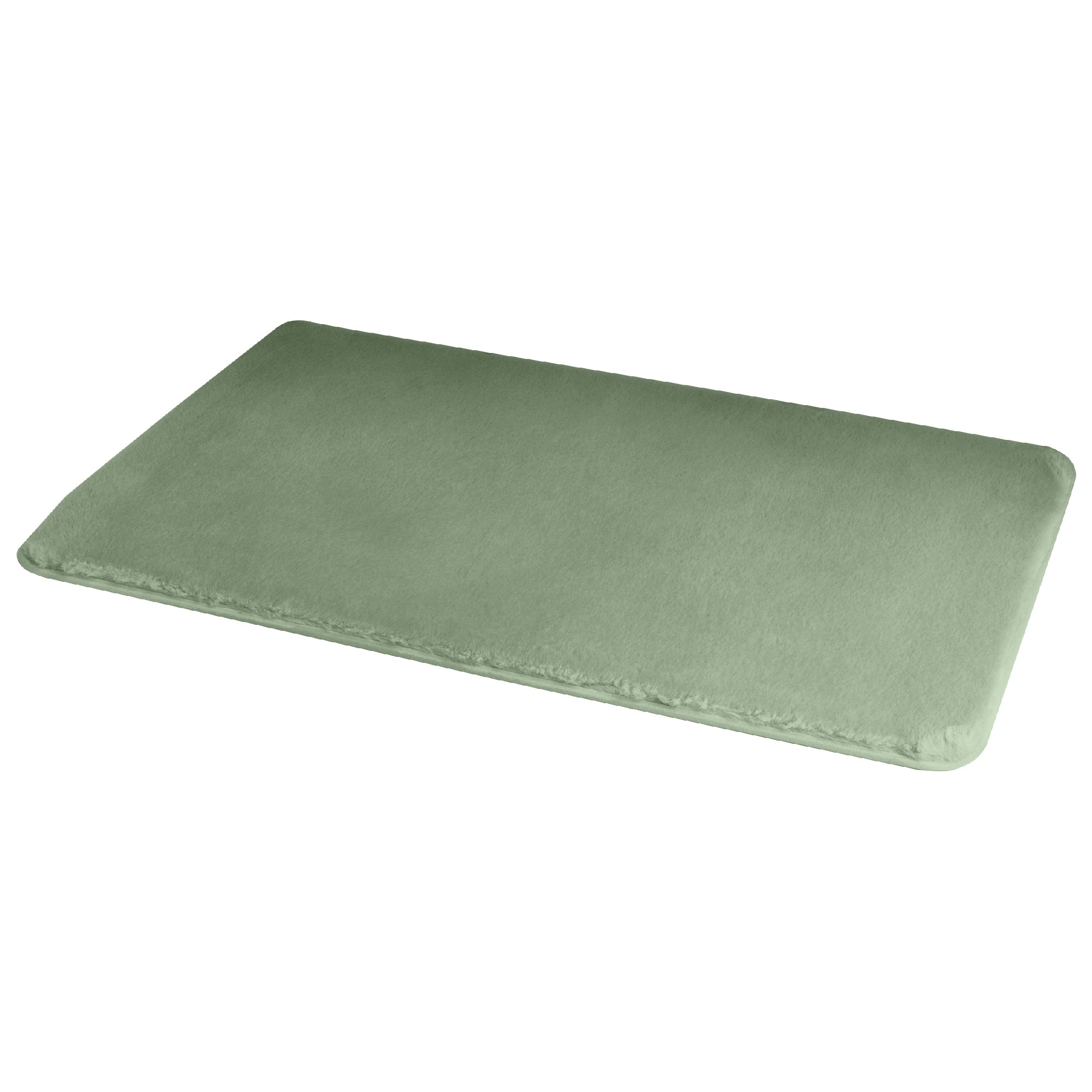 Tappeto bagno 50x80 cm modello Fuzzy di Gedy - Verde