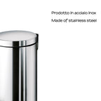 Portarifiuti Gedy Argenta 5 lt. in acciaio inox 20