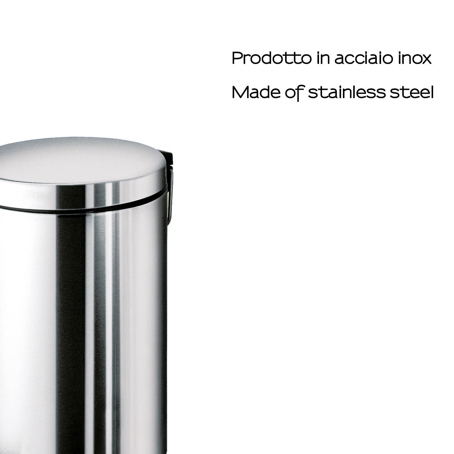 Portarifiuti Gedy Argenta 5 lt. in acciaio inox 20