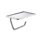 Portarotolo BathCore modello Smart con base appoggio - Nero