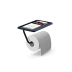 Portarotolo BathCore modello Smart con base appoggio - Cromo