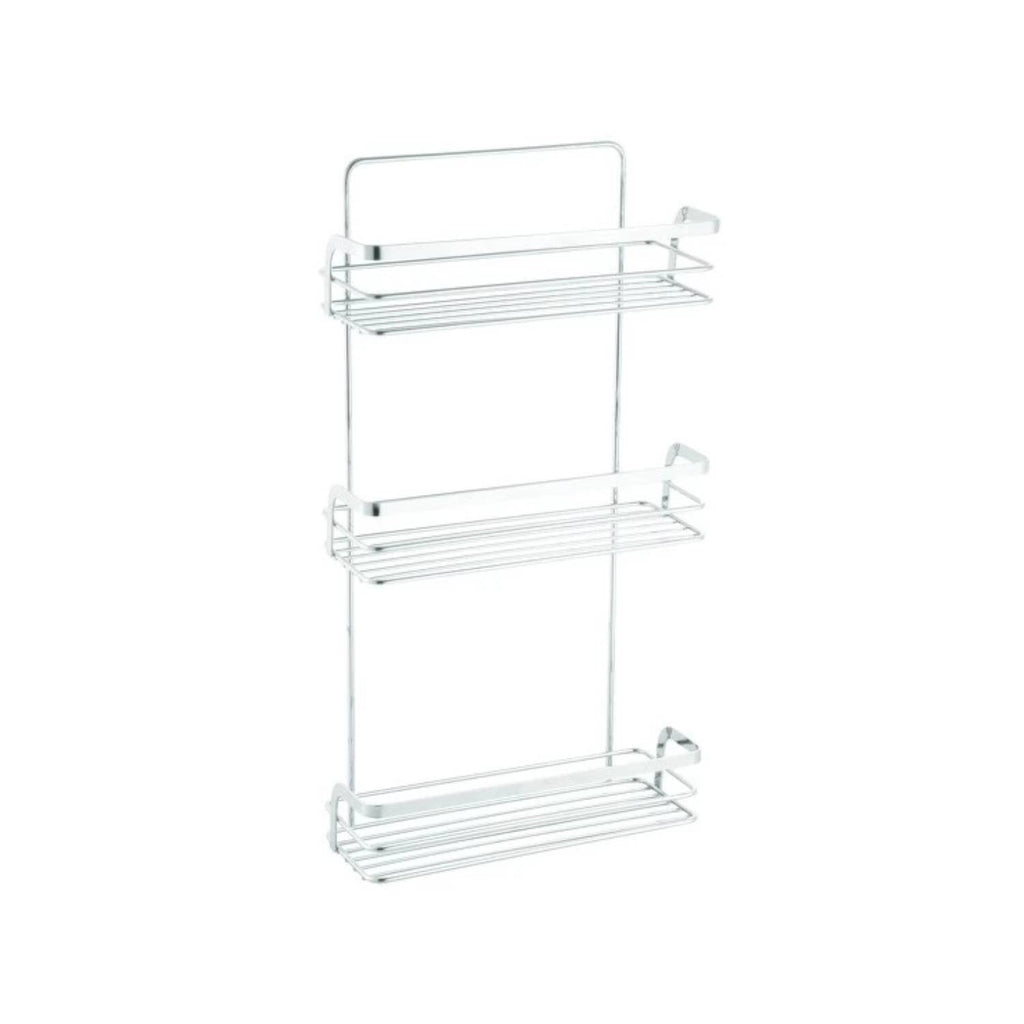 Mensola doccia 3 livelli modello Riley colore cromato