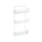 Mensola doccia 3 livelli modello Riley colore cromato