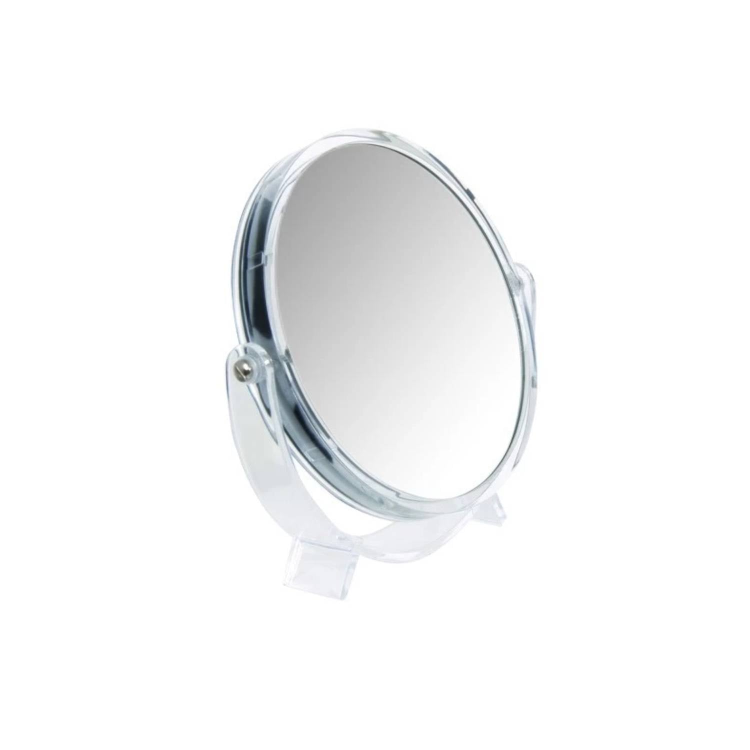 Specchio ingranditore da banco colore grigio