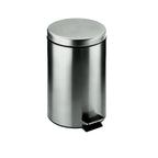 Cestino bagno da terra in acciaio inox  lucido della collezione 'Architect' by Cosmic cm 26