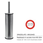 Scopino da appoggio in Acciaio Inox AISI 304 Gedy serie Project - Spazzolato