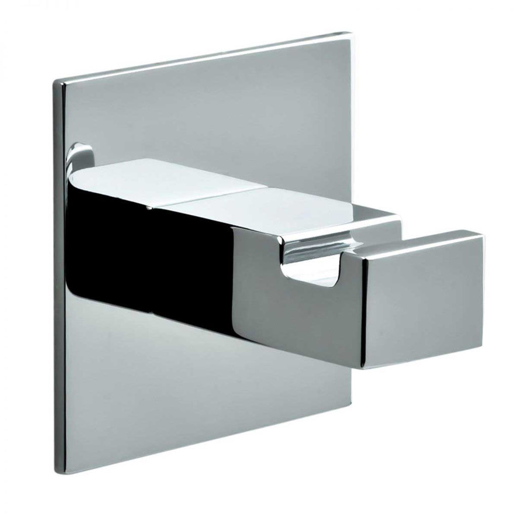 Appenditutto da bagno  in ottone cromato  Colombo Design collezione Forever con fissaggio ad Incollo 3M