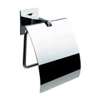 Portarotolo Coperto  in ottone cromato  Colombo Design collezione Forever con fissaggio ad Incollo 3M