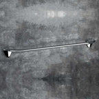 Porta asciugamani da bagno cm 40 in ottone cromato  Colombo Design collezione KHALA fissaggio a vite e tassello