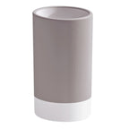 Portaspazzolini in ceramica Gedy serie New Mizar - Tortora