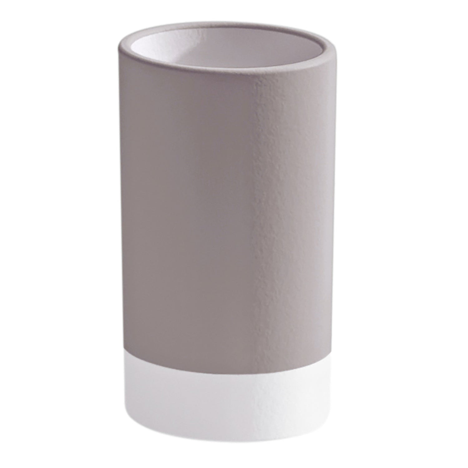 Portaspazzolini in ceramica Gedy serie New Mizar - Tortora