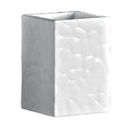 Portaspazzolini in ceramica Gedy modello New Martina - Bianco