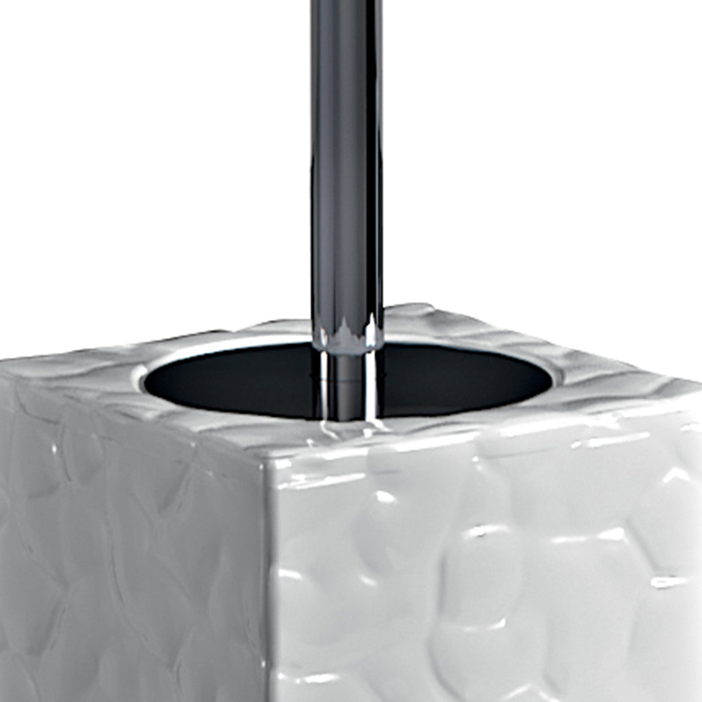 Scopino in ceramica Gedy modello New Martina - Bianco