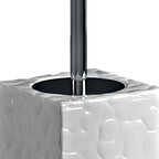 Scopino in ceramica Gedy modello New Martina - Bianco