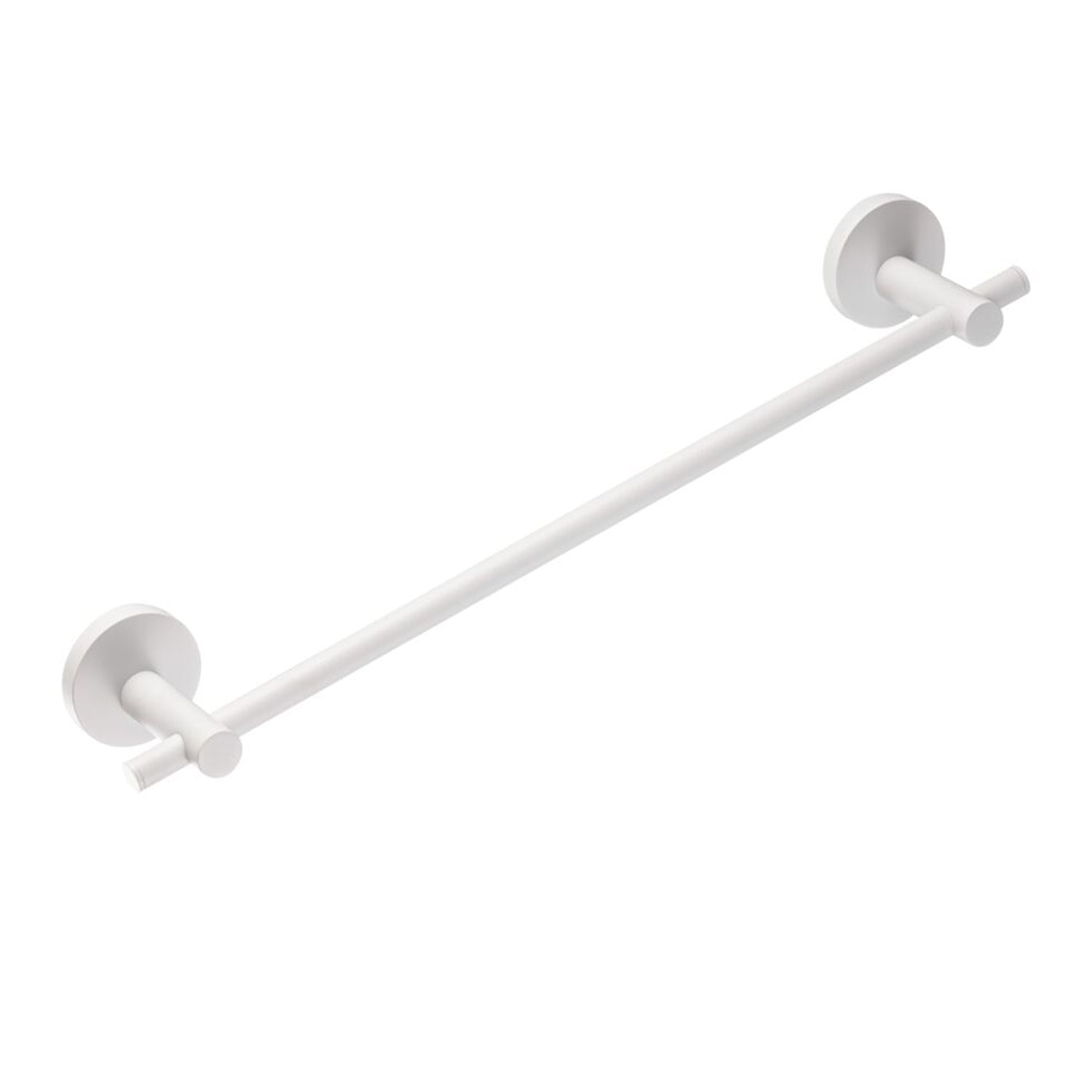 Portasalviette serie Arte 58 cm in ottone bianco