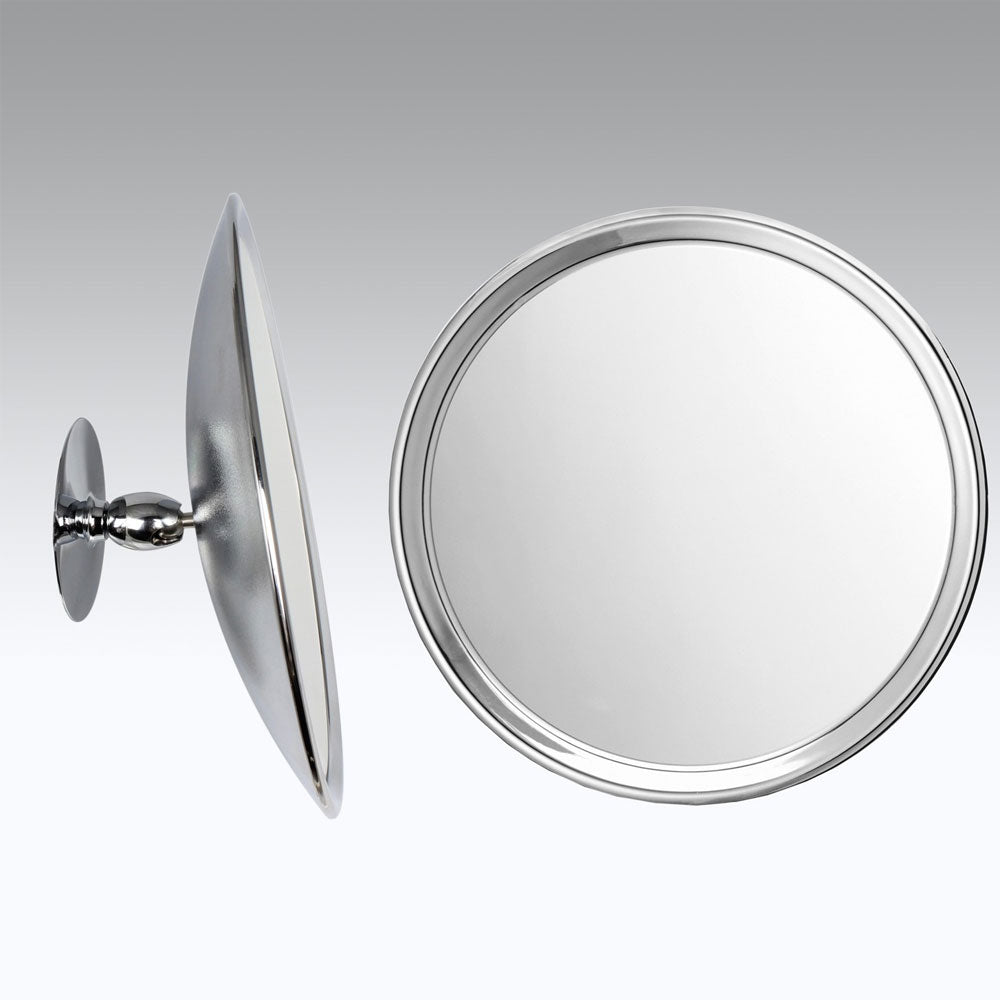 Specchio ingranditore con snodo da incollo linea 'Toeletta' cm I¸ 23 - Ingrandimento X6 - Cromato