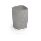 Portaspazzolini in ceramica Gedy serie Kelly - Grigio