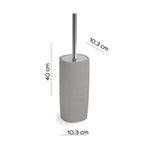 Scopino in ceramica Gedy serie Kelly - Grigio