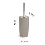 Scopino in ceramica Gedy serie Kelly - Tortora Chiaro